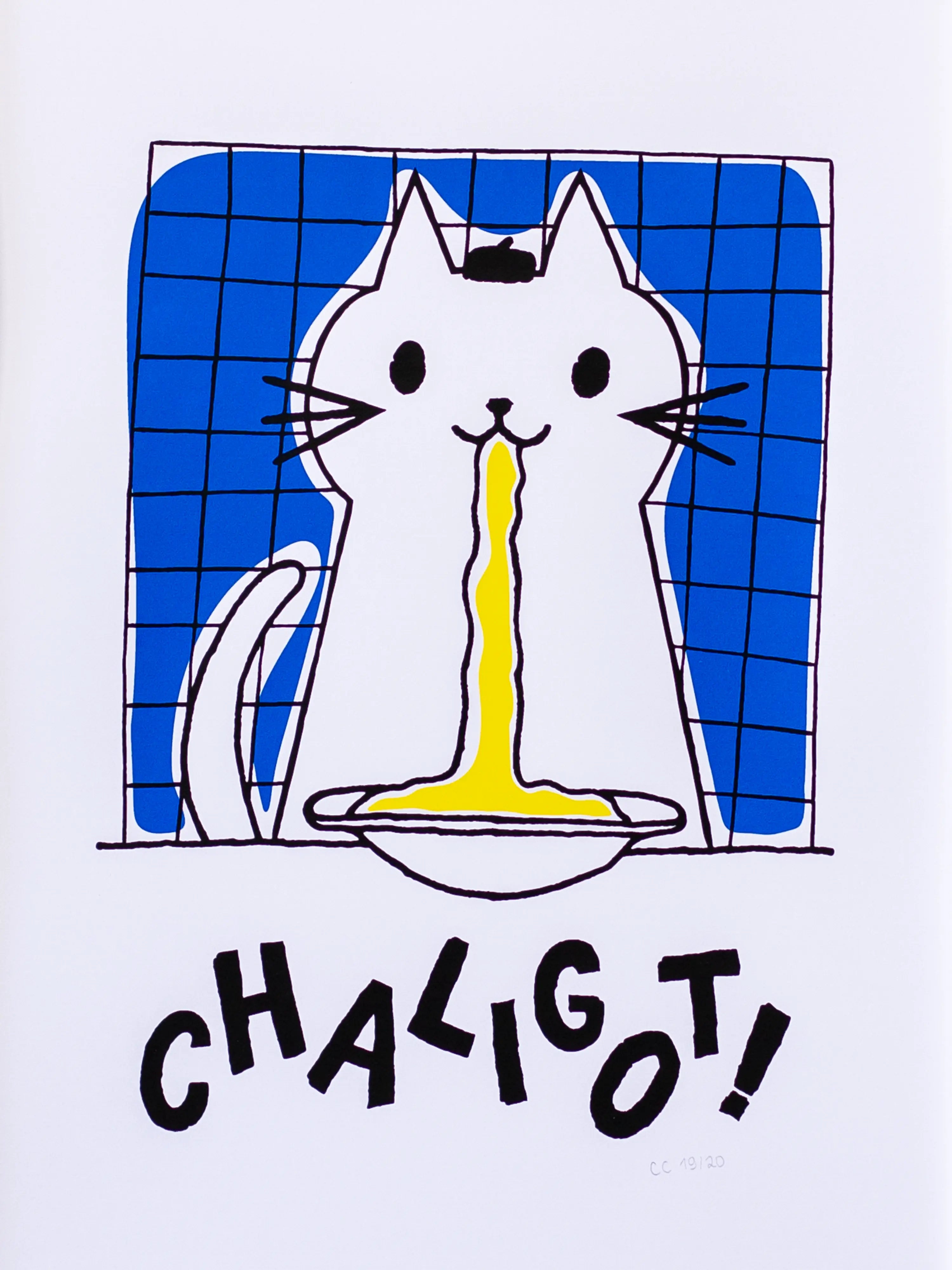 Chaligot ! - Sérigraphie le manoir aux histoires