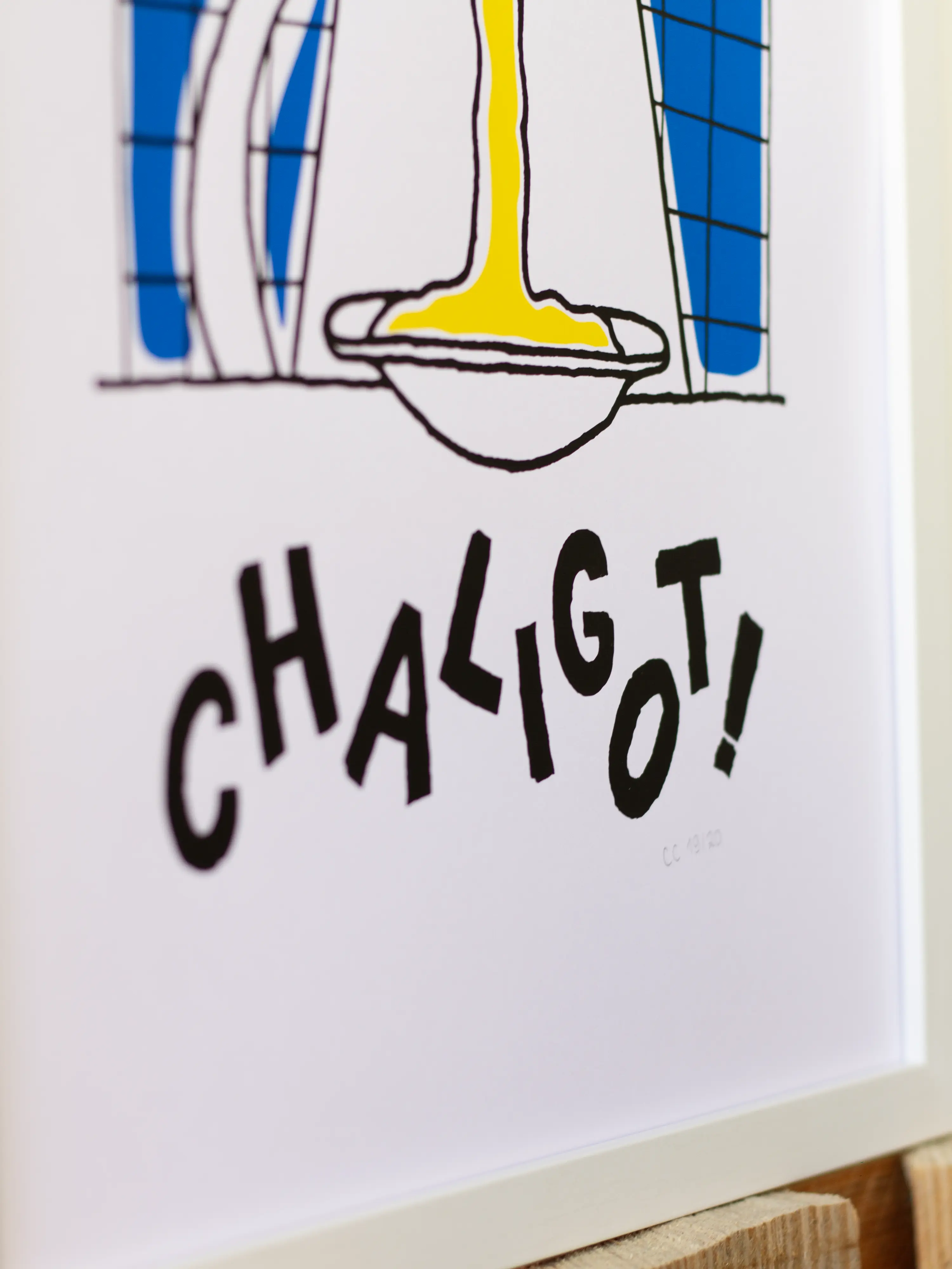 Chaligot ! - Sérigraphie le manoir aux histoires