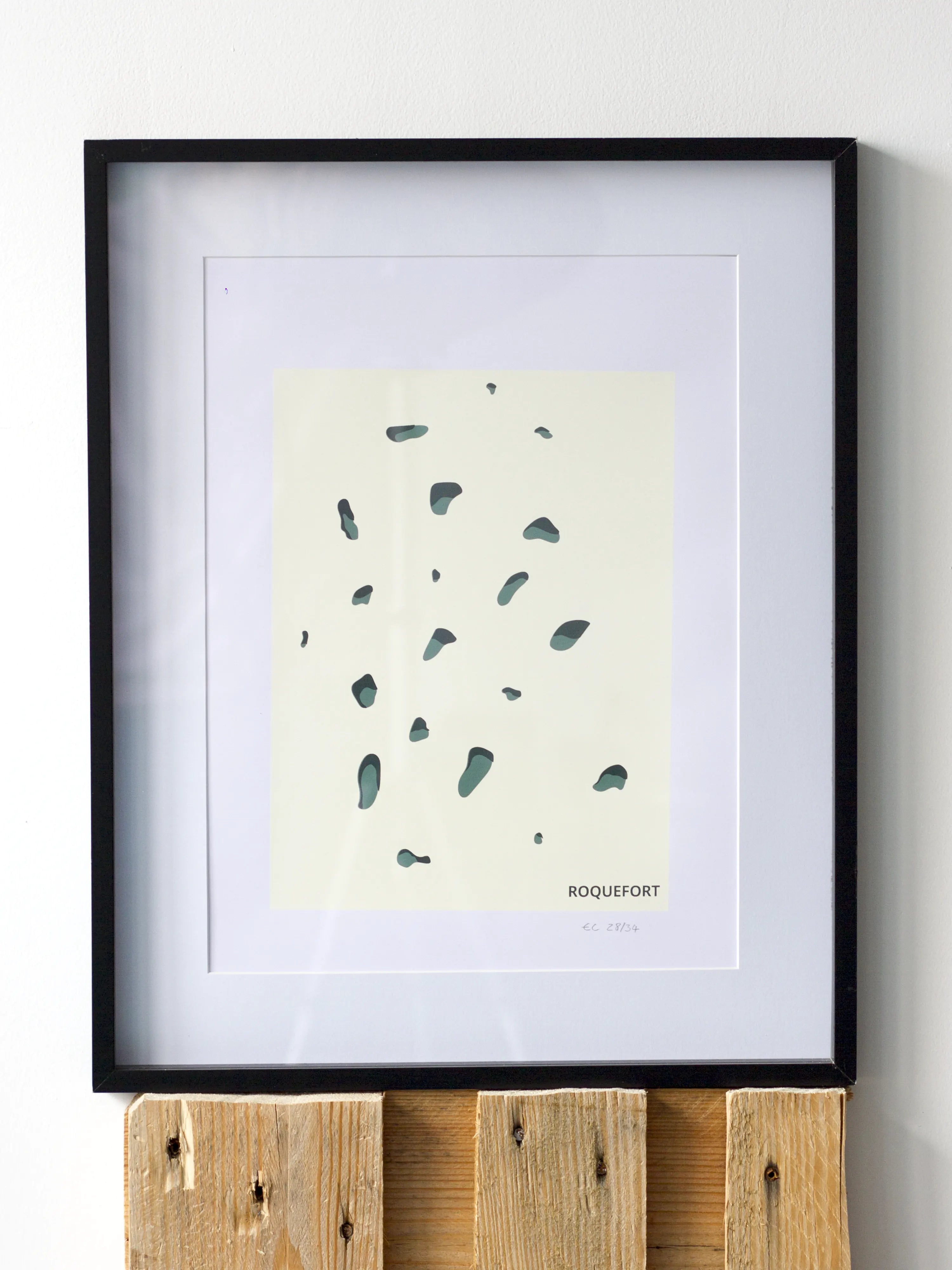 Roquefort -Sérigraphie le manoir aux histoires