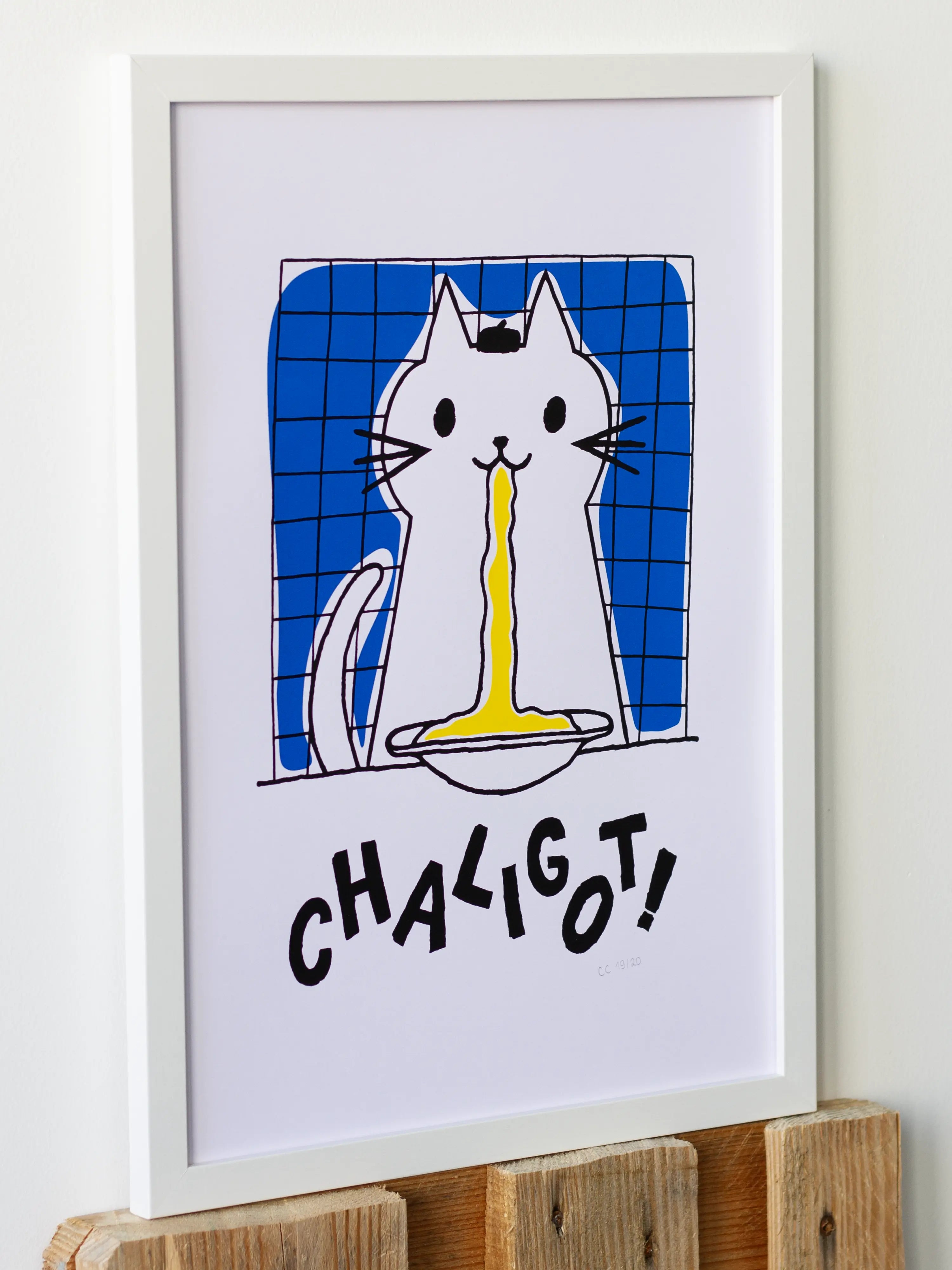 Chaligot ! - Sérigraphie le manoir aux histoires