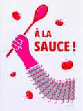 À la sauce - Sérigraphie le manoir aux histoires