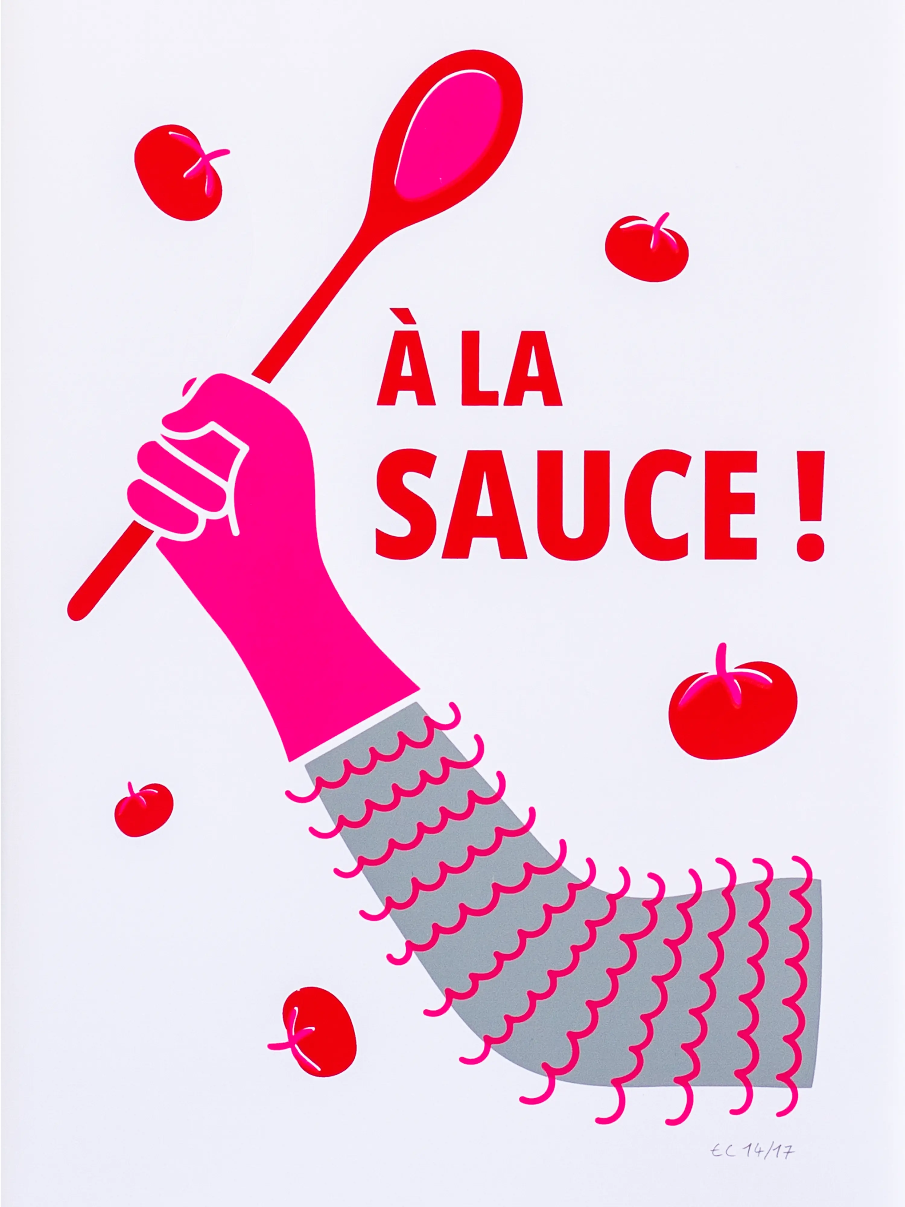 À la sauce - Sérigraphie le manoir aux histoires
