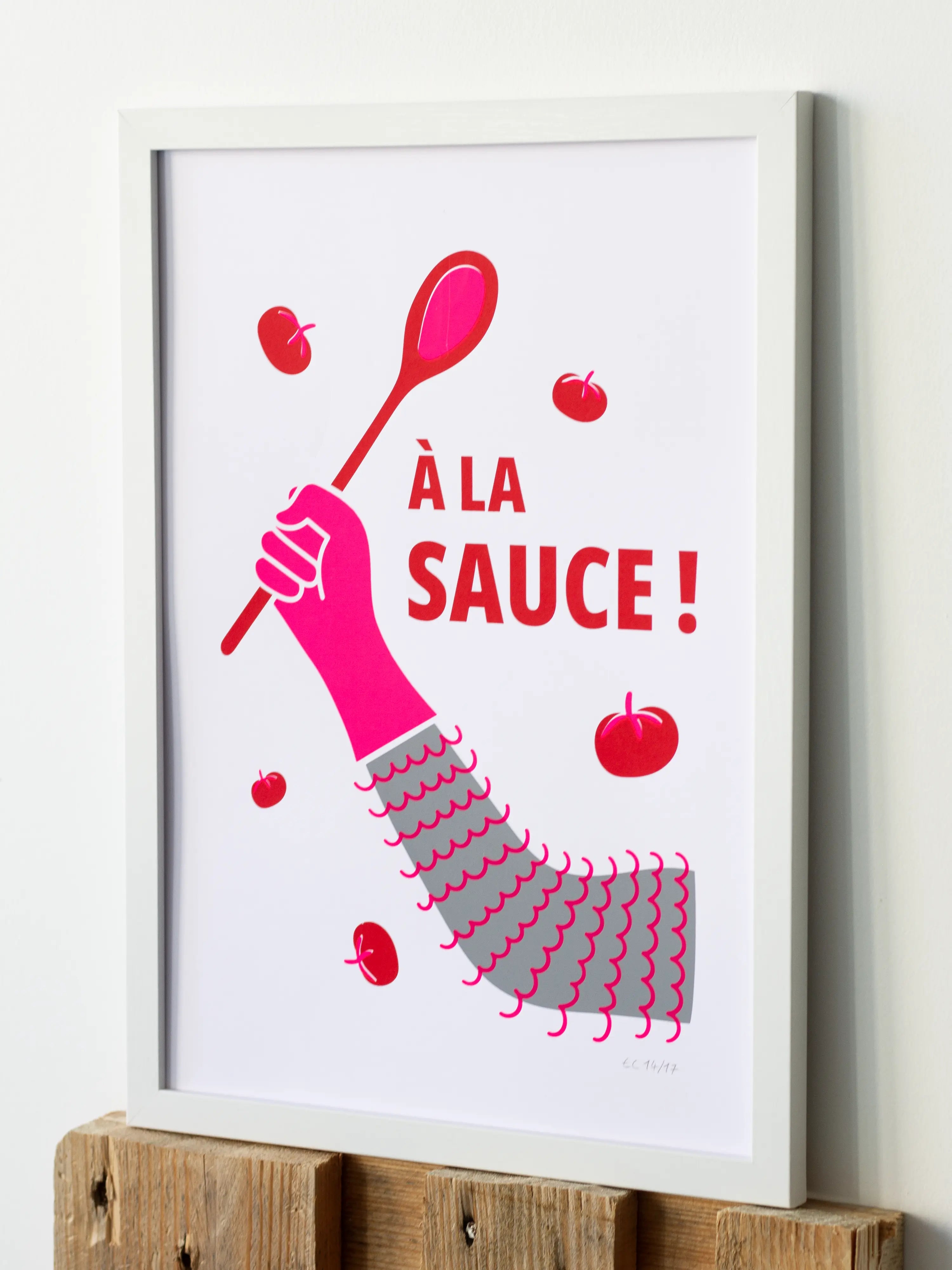 À la sauce - Sérigraphie le manoir aux histoires