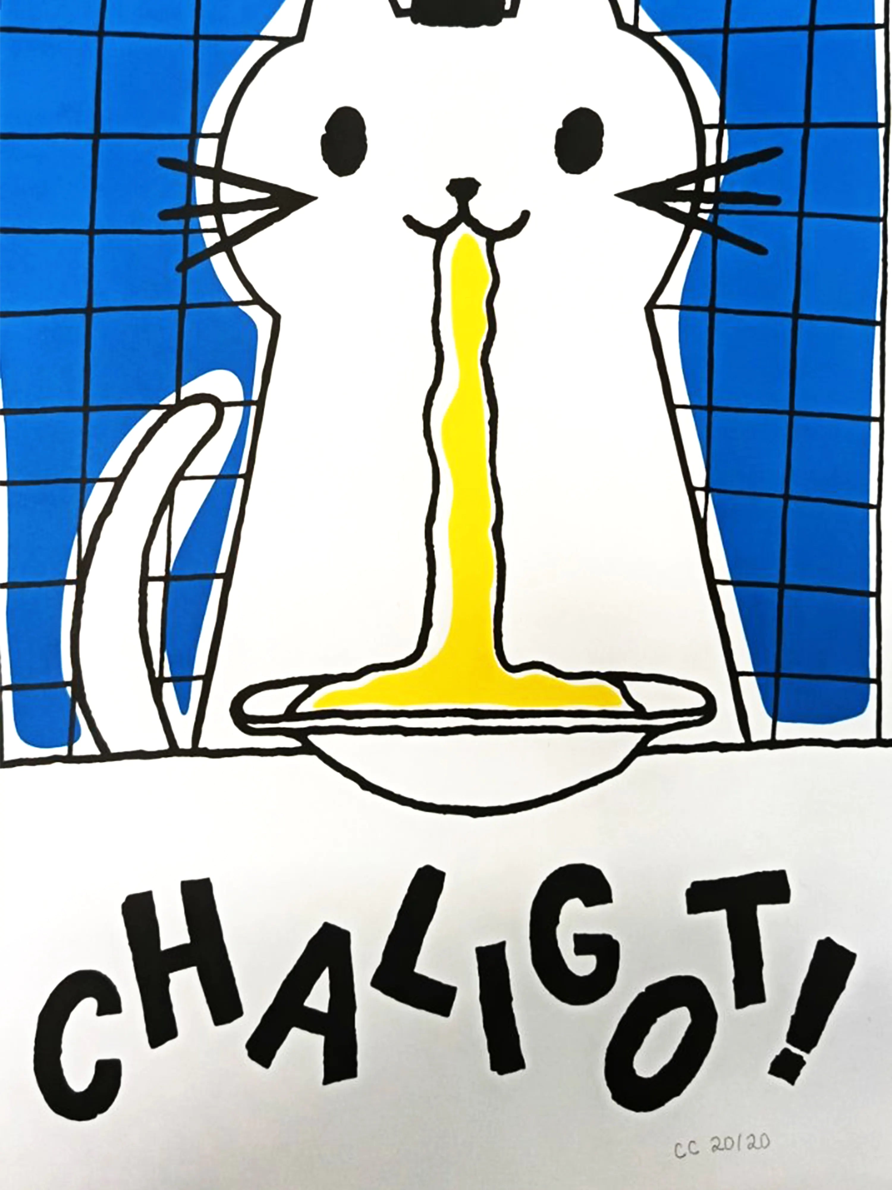 Chaligot ! - Sérigraphie le manoir aux histoires