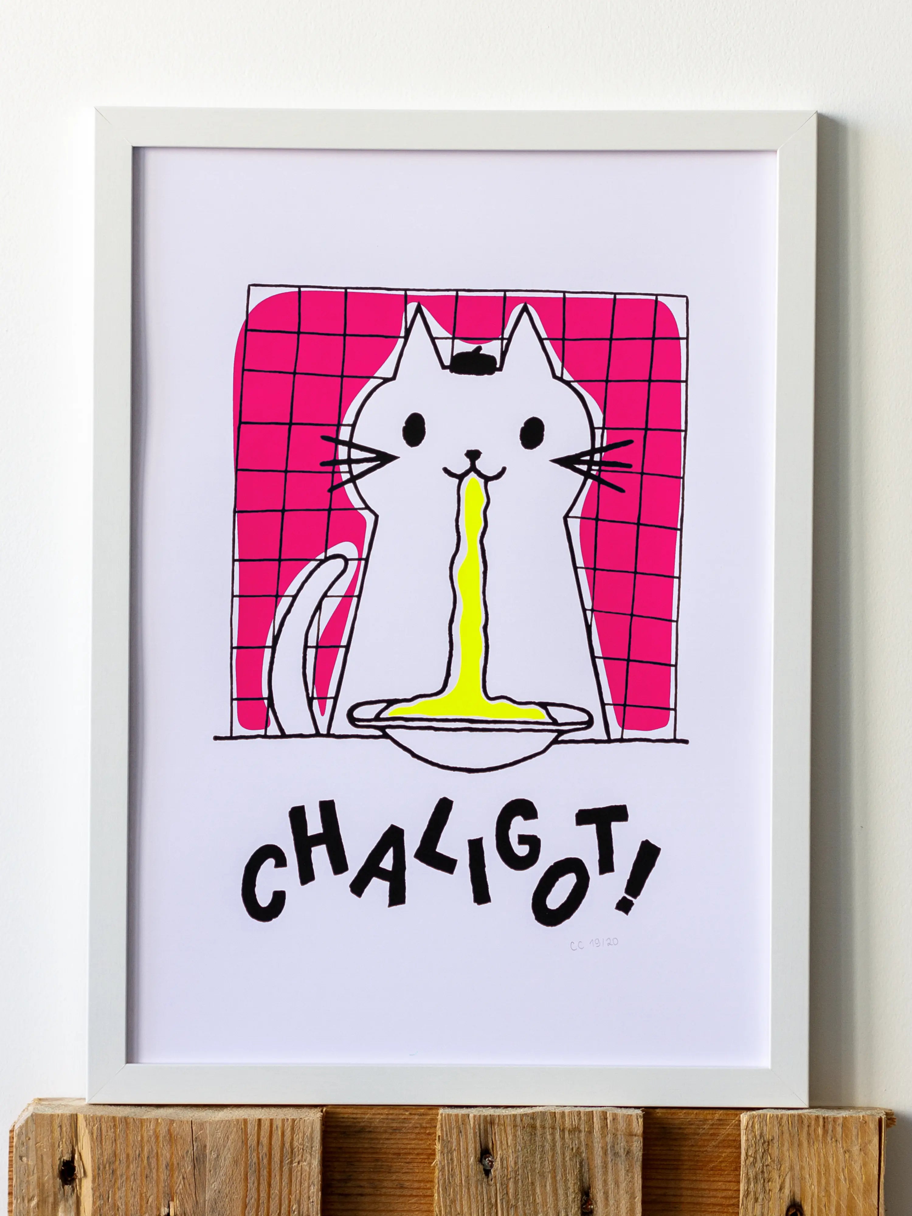 Chaligot ! - Sérigraphie le manoir aux histoires