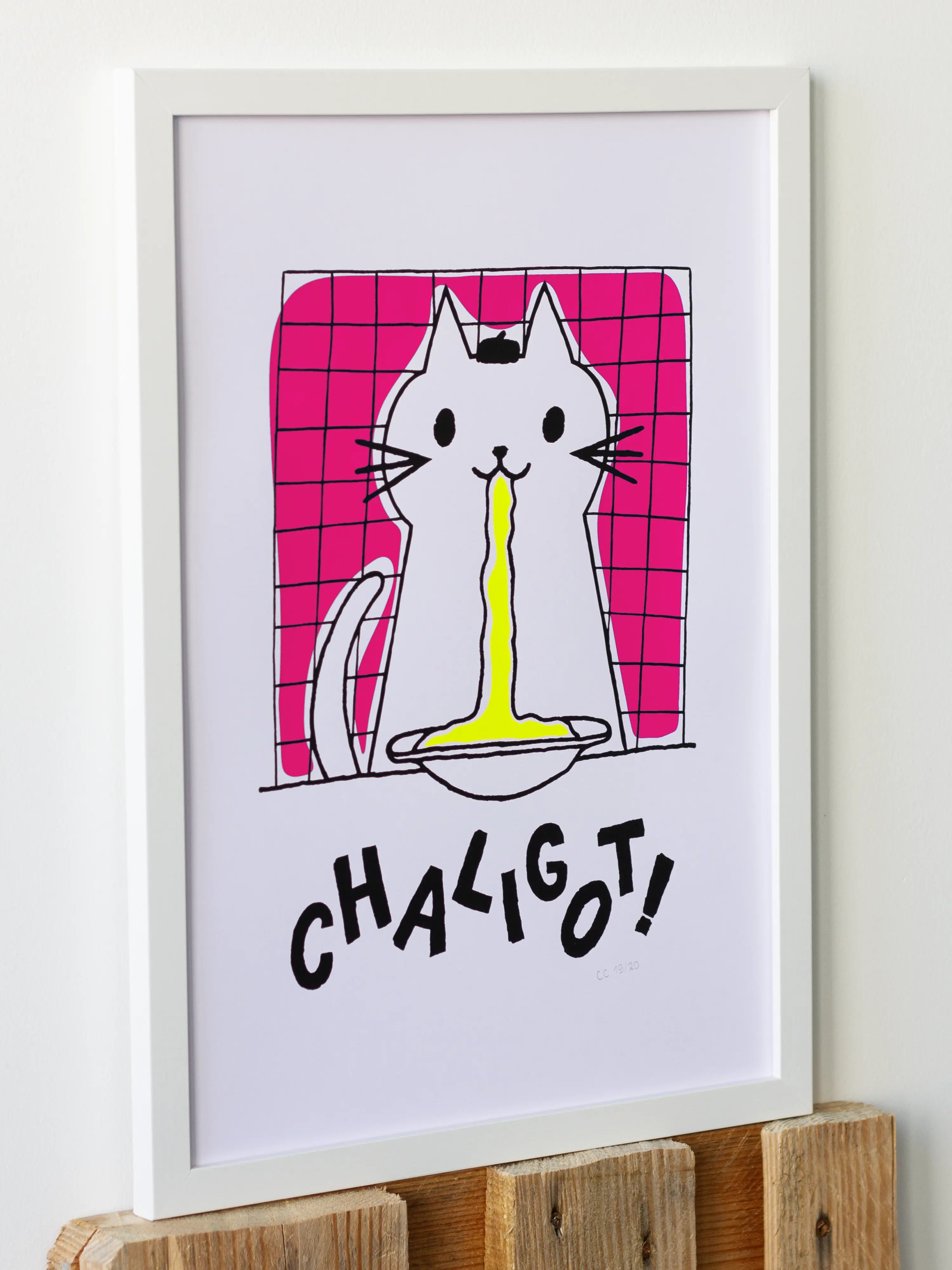 Chaligot ! - Sérigraphie le manoir aux histoires