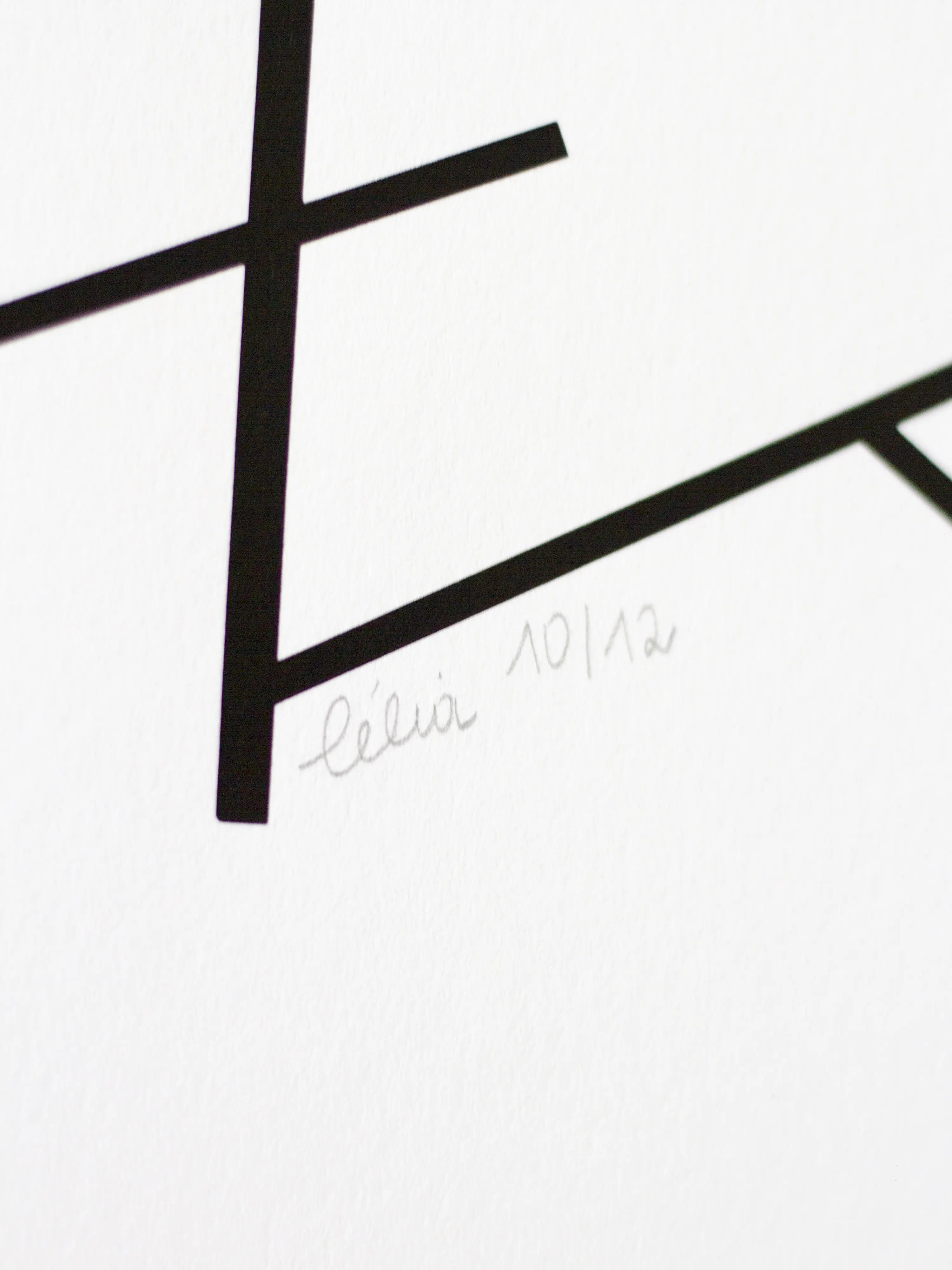 Forêt d'hiver – Sérigraphie le manoir aux histoires