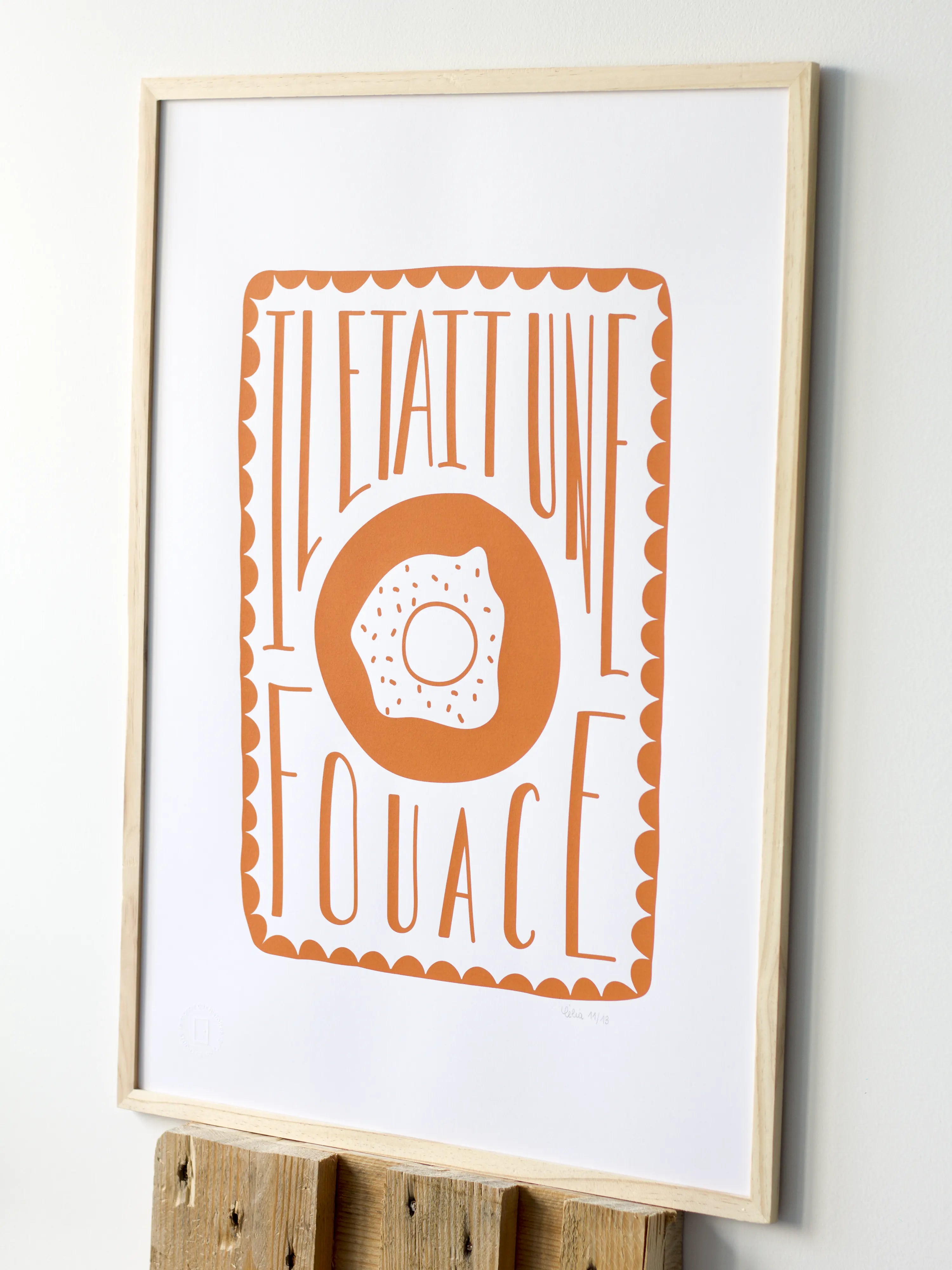 Il était une fouace – Sérigraphie le manoir aux histoires