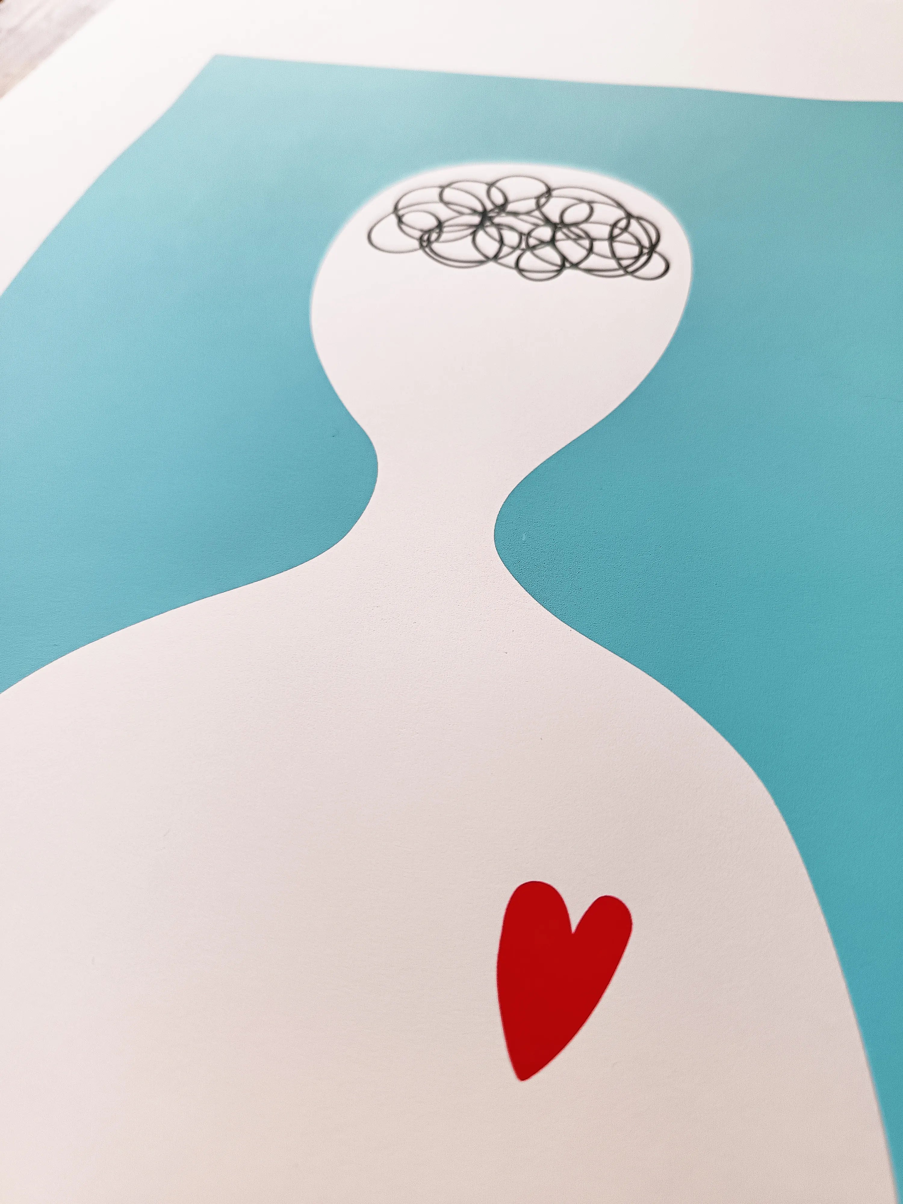 Thinking about - Sérigraphie le manoir aux histoires