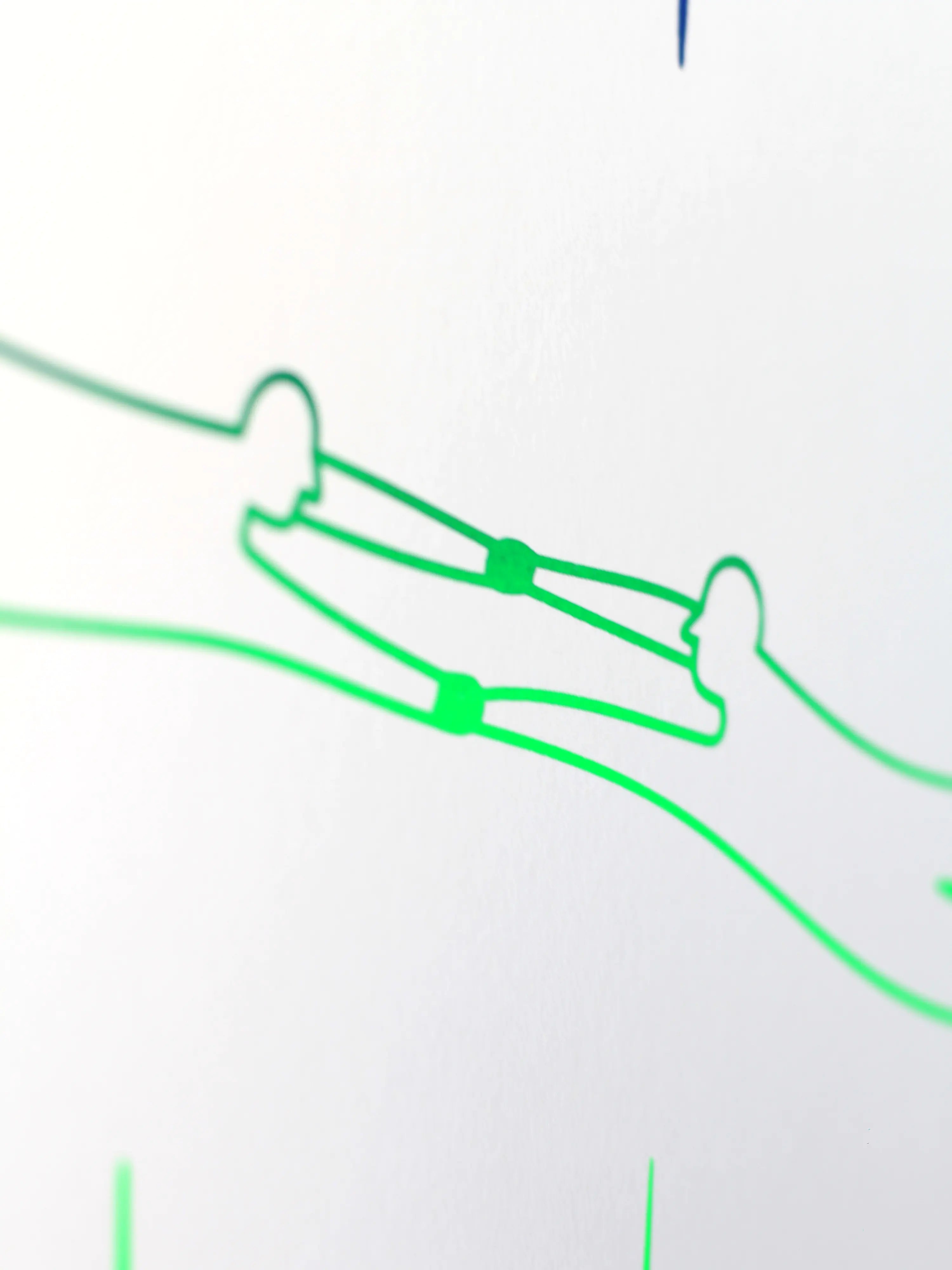 Sauter dans le vide à 2 – Sérigraphie le manoir aux histoires