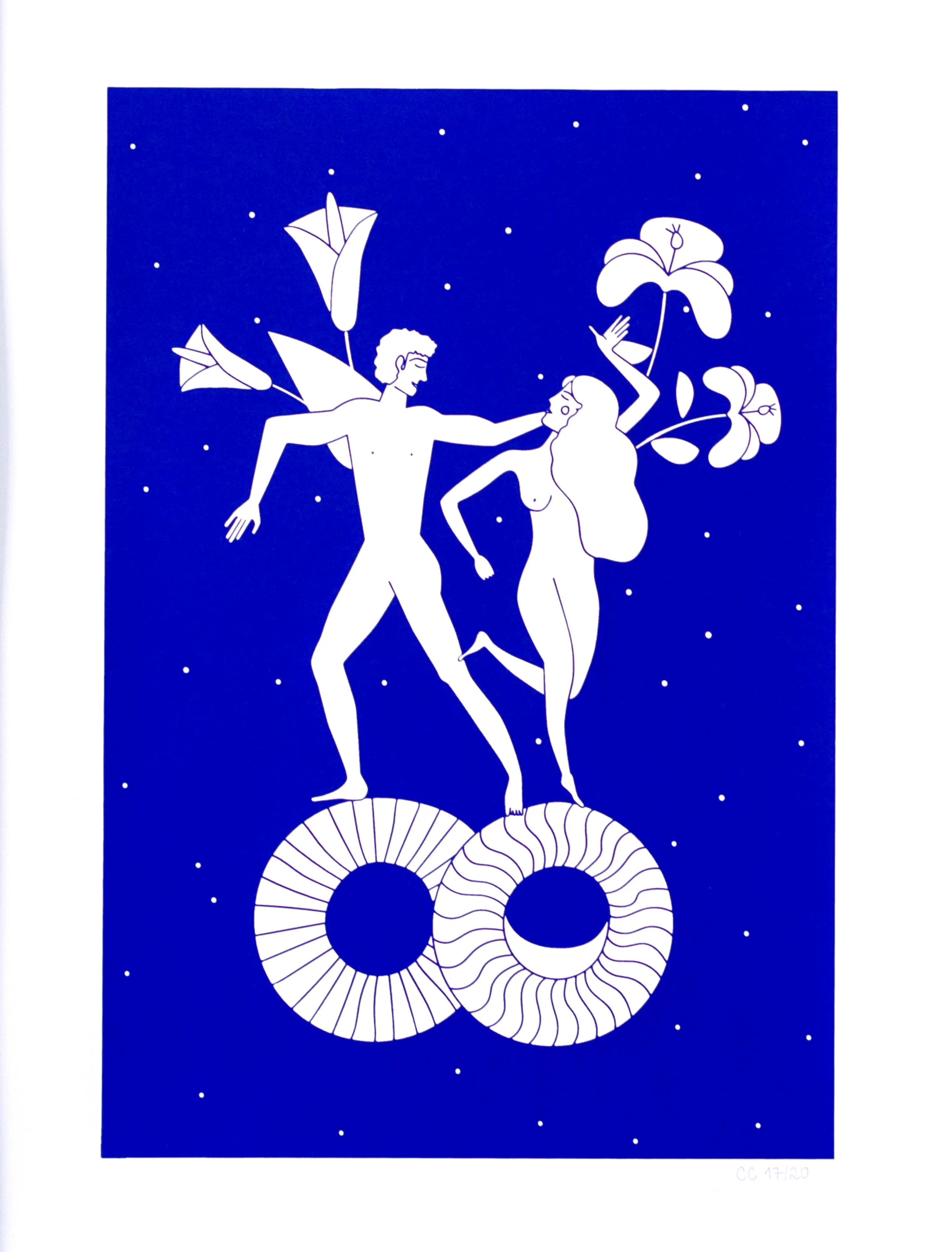 Solstice - Sérigraphie le manoir aux histoires