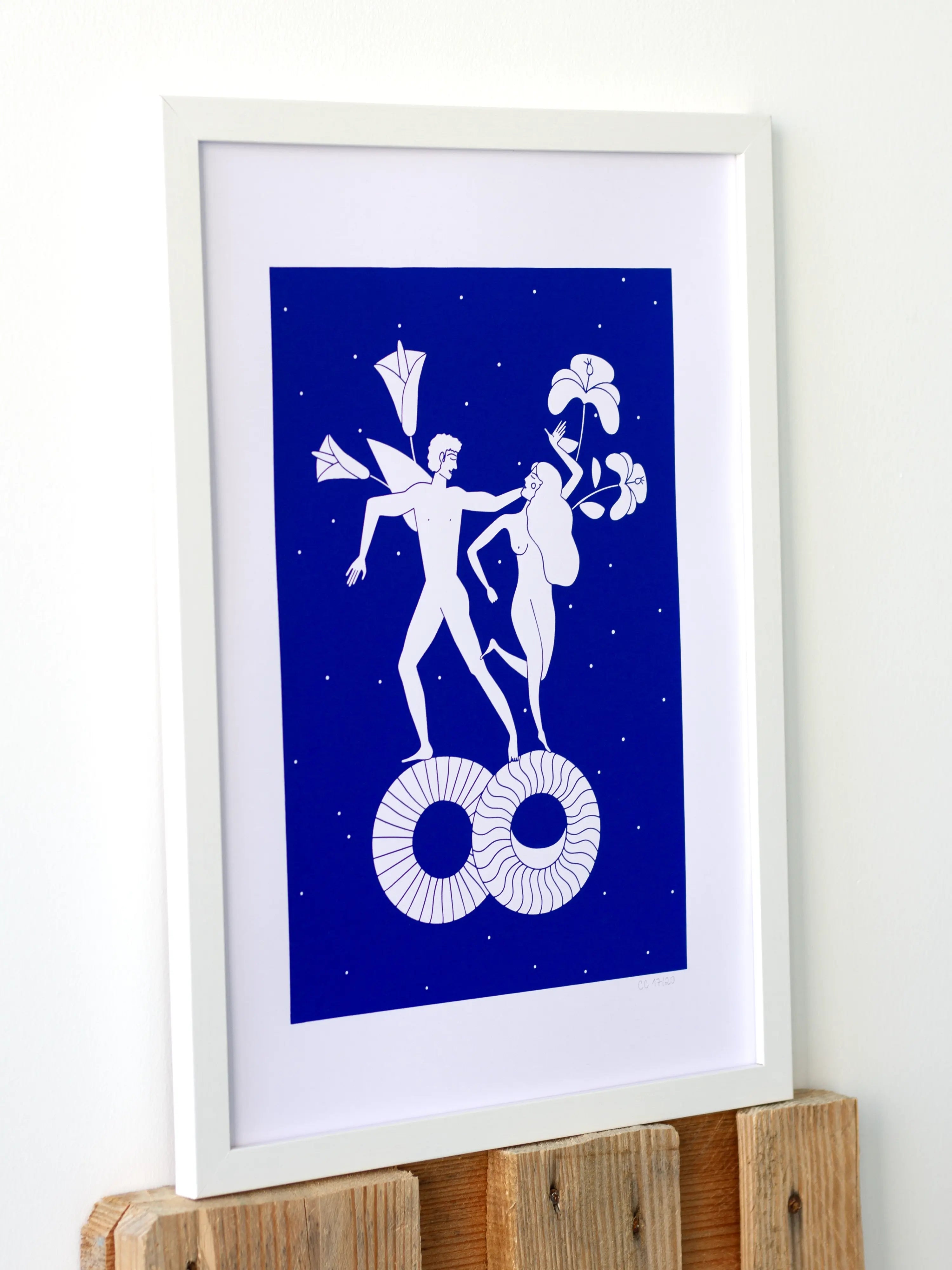 Solstice - Sérigraphie le manoir aux histoires