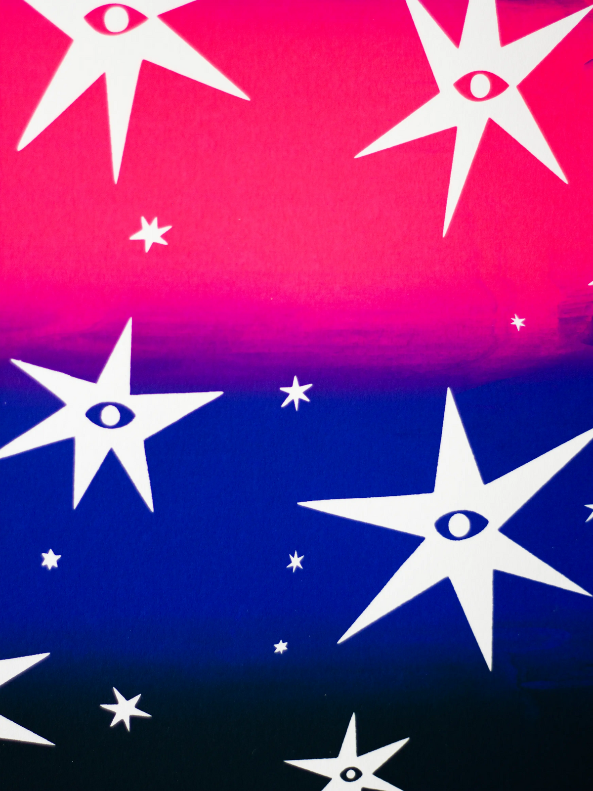 Les Veilleuses dégradé fluo – Sérigraphie le manoir aux histoires